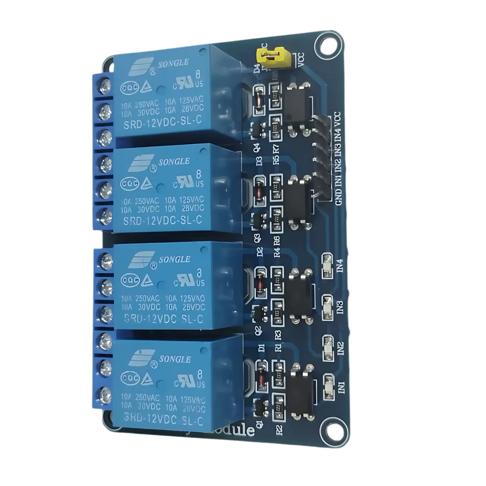 4 Channel 12V Relay Board